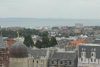 Views from Appleton Tower. Included are The Edinburgh Tattoo Stadium, McEwan Hall, Edinburgh Castle, St Giles' Cathedral, the Firth of Forth, George Square, the Spiegel Gardens, the Udderbelly, the Dugald Stewart building, the Central Mosque & Islamic Centre, Old College, Calton Hill, the National Museum of Scotland, Arthur's Seat, the Scottish Parlament, the Hub and Potterow. These pictures were taken on the 30th of August 2007 for Dr Patricia Erskine, Development Officer for Public Engagement in Science, University of Edinburgh.