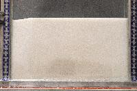 Photographs of liquid fluidization of 165 micron glass particles in a rectangular bed. Experiment performed by Dr Vladimir Zivkovic. A paper was later published entitled "Granular temperature in a liquid fluidized bed as revealed by diffusing wave spectroscopy" (V. Zivkovic, M.J. Biggs , D. Glass, P. Pagliai, A. Buts) in 2008.