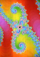 A computer generated fractal image.