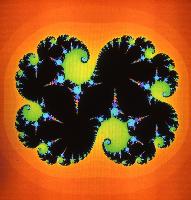 A computer generated fractal image.