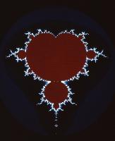 A computer generated fractal image.  9 images.