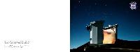 A design for the 2004 Christmas card from Physics and Astronomy, University of Edinburgh. Image on the front cover shows the James Clerk Maxwell Telescope (JCMT), located on the 14000 ft peak of Mauna Kea, Hawaii. The photograph is by Robin Phillips, Joint Astronomy Center, Hawaii. The image inside is a watercolour of Edinburgh, Peter Tuffy. Message reads 'Season's Greetings' and invites students to book an open day.
