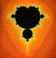 A computer generated fractal image.