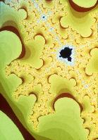 A computer generated fractal image.
