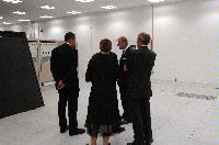 The new Advanced Computing Facility (ACF) is opened by His Royal Highness Prince Philip, the Duke of Edinburgh in his role as Chancellor of the University of Edinburgh, on the 1st July 2005. Present were Professor Arthur Trew, Professor Richard Kenway, Professor Timothy O'Shea, Dr Peter Boyle, Professor Igor Goryanin, Mrs Linda Dewar and other unknown staff of the University of Edinburgh.