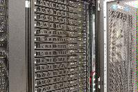 Photographs of a ClusterVision computing system.
