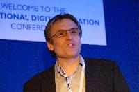 A set of images from the International Digital Curation Conference in Edinburgh in December 2008.  The location of the conference was the Digital Curation Centre and Our Dynamic Earth.  Contains Malcolm Atkinson, Director of the e-Science Institute; John Wilbanks of Creative Commons; Cameron Neylon of the STFC, Chris Rusbridge; Director of the Digital Curation Centre and Peter Clarke.