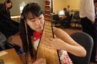 EPCC held a sherry reception for the 2005/06 graduates of the MSc in High Performance Computing on the 28th November 2006. One of the graduates Zhaoyang Dong gave a recital on the pipa (Chinese lute). The graduands of 05/06 were Lee-Shawn Chin, Martin Chorley, Brian Dobbins, Zhaoyang Dong, Xu Guo, Heike Jagode, Heather Kelly, George Kyriacou, Xiaochi Ma, Erik McClements, Geraldine McKenna, Dmitri Mehhovits, Derek Murray, Radoslaw Ostrowski, Aristides Papadopoulos, Parag Patel, Michal Piotrowski, Howard Price, Steven Rose, Christos Soulios and Yuan Wan.