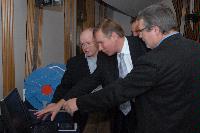 A set of images from LHC related event that took place at Holyrood, the Scottish Parliament on the 10th September 2008.  Contains Professors Franz Muheim, Richard Kenway and Steve Playfer; Drs. Alex Murphy, Arjun Berera and Stephen Eisenhardt; and Robin Harper MSP.