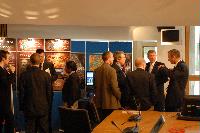 A set of images from LHC related event that took place at Holyrood, the Scottish Parliament on the 10th September 2008.  Contains Professors Franz Muheim, Richard Kenway and Steve Playfer; Drs. Alex Murphy, Arjun Berera and Stephen Eisenhardt; and Robin Harper MSP.