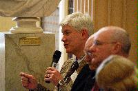 A set of pictures from a conference hosted by The British Academy and The Institute for Advanced Studies in the Humanities on A Wealth of Ideas: The Value of the Humanities in Modern Society.  The event is hosted at the Playfair Library.  Contains: Vicky Watters and Janet Rennie of College of Humanities and Social Science; Professor Wilson Poon;  Rupert Goulding of the University of Reading; Professor Charles Withers; Dr John Clark of the University of St Andrews; Professor David Breeze; James Boyle; Juliet Koprowska; Professor Gabrielle Parker; Sir Gerald Elliot; Dr. Magnus Linklater; Stuart MacRae; James Boyle and Iain McWhirter.