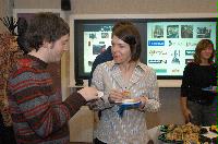 Photographs of the EPCC MSc Graduate Reception, unknown date. Professor Arthur Trew, Dr David Henty, Dr Fiona Reid, Dr Judy Hardy, Dr Mark Bull, Dr Alan Simpson, Dr Kenton D'Mellow, Dr Chris Johnson and Dr Lorna Smith are amongst the people present.