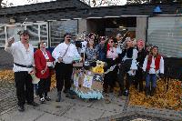 Photographs of the King's Buildings Children in Need Appeal. Unknown members of staff and their families dressed up as pirates on the 14th of November 2008 and walked around King's Buildings raising money.