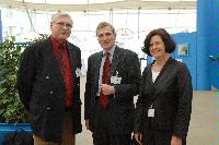 Photographs of the reception for the Distributed European Infrastructure for Supercomputing Applications (DEISA) Symposium, at Our Dynamic Earth, in April 2008. Amongst the people present are Dr. Orlando Richards, Mr Eoin McHugh, Mrs Alison Kennedy, Professor Avery Meiksin, Dr George Beckett, Dr Mark Parsons, Ms Ulla Thiel, Dr. Victor Alessandrini, Dr Sergi Girona and Professor Arthur Trew.