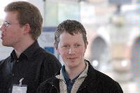 Photographs of the reception for the Distributed European Infrastructure for Supercomputing Applications (DEISA) Symposium, at Our Dynamic Earth, in April 2008. Amongst the people present are Dr. Orlando Richards, Mr Eoin McHugh, Mrs Alison Kennedy, Professor Avery Meiksin, Dr George Beckett, Dr Mark Parsons, Ms Ulla Thiel, Dr. Victor Alessandrini, Dr Sergi Girona and Professor Arthur Trew.