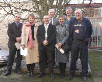 Group photographs of the Institute for Leadership and Management (ILM) presentation, possibly in Stevenson College. Photographs taken on the 11th of December, 2003. Amongst the people present are Ms Caroline Salinders, Ms Katherine Moore and Ms Charlotte Kemp.