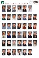e-Science staff boards from 2004, March 2005, September 2006, October 2006, January 2007 and February 2007.