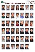 e-Science staff boards from 2004, March 2005, September 2006, October 2006, January 2007 and February 2007.