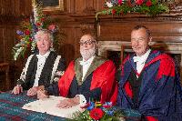 Professor Baron Francois Englert; Edinburgh Graduation 2014