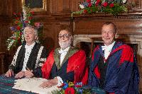 Professor Baron Francois Englert; Edinburgh Graduation 2014