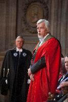 Professor Rolf-Dieter Heuer; Edinburgh Graduation 2014