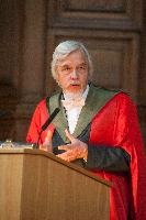 Professor Rolf-Dieter Heuer; Edinburgh Graduation 2014