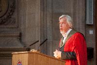 Professor Rolf-Dieter Heuer; Edinburgh Graduation 2014