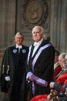 Professor Peter Higgs; Edinburgh Graduation 2014