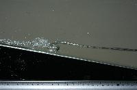 A set of pictures from a fluid dynamics experiment that was carried out in a small water tank in February 2007.  32 items.
