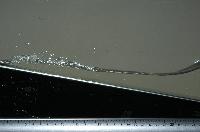 A set of pictures from a fluid dynamics experiment that was carried out in a small water tank in February 2007.  32 items.