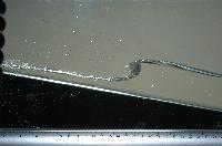 A set of pictures from a fluid dynamics experiment that was carried out in a small water tank in February 2007.  32 items.