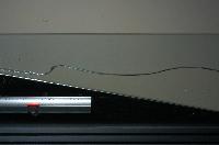A set of pictures from a fluid dynamics experiment that was carried out in a small water tank in February 2007.  32 items.