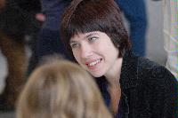 Photographs of unknown people at the UK e-Science All Hands Meeting, September 2008. Locations include the Appleton Tower foyer and lecture theatres as well a several locations within the Dugald Stewart Building at the University of Edinburgh.