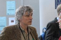 Photographs of unknown people at the UK e-Science All Hands Meeting, September 2008. Locations include the Appleton Tower foyer and lecture theatres as well a several locations within the Dugald Stewart Building at the University of Edinburgh.
