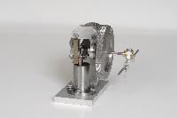 A small steam engine that was likely custom made and machined at the University by somebody named Mark, based on folder names.  12 images.