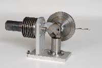 A small steam engine that was likely custom made and machined at the University by somebody named Mark, based on folder names.  12 images.