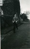Physics Society Album 2. Photographer unknown. Copyright unknown. Album cover - knight and horse. Dates vary: 1941, 1942, 1943, 1944, 1947, 1948, 1949. Events included are Balerno to Flotterstone 1941, Meal Monday 1942, Meal Monday 1944, Soutra via Lammermoors and Humbie 1944, Balerno to Carlops 1944, Balerno to Carlops 1945, Meal Monday 1947, Edgelaw Reservoir Picnic 1947, Dramatic Night "The Dover Road" 1948, Peebles Meal Monday 1949, Play: "While The Sun Shines" 1949, Spring Hike Gladhouse to Peebles 1949, Charities Day and the Physics Society Picnic Pittencrieff Dunfermline. Photographed are the Standing Committees of 1942-43, 1943-44, 1944-45, 1947-48. Photographs include Bill Cochrane and Robert Schlapp.