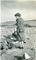 Physics Society Album 2. Photographer unknown. Copyright unknown. Album cover - knight and horse. Dates vary: 1941, 1942, 1943, 1944, 1947, 1948, 1949. Events included are Balerno to Flotterstone 1941, Meal Monday 1942, Meal Monday 1944, Soutra via Lammermoors and Humbie 1944, Balerno to Carlops 1944, Balerno to Carlops 1945, Meal Monday 1947, Edgelaw Reservoir Picnic 1947, Dramatic Night "The Dover Road" 1948, Peebles Meal Monday 1949, Play: "While The Sun Shines" 1949, Spring Hike Gladhouse to Peebles 1949, Charities Day and the Physics Society Picnic Pittencrieff Dunfermline. Photographed are the Standing Committees of 1942-43, 1943-44, 1944-45, 1947-48. Photographs include Bill Cochrane and Robert Schlapp.