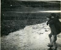 Physics Society Album 2. Photographer unknown. Copyright unknown. Album cover - knight and horse. Dates vary: 1941, 1942, 1943, 1944, 1947, 1948, 1949. Events included are Balerno to Flotterstone 1941, Meal Monday 1942, Meal Monday 1944, Soutra via Lammermoors and Humbie 1944, Balerno to Carlops 1944, Balerno to Carlops 1945, Meal Monday 1947, Edgelaw Reservoir Picnic 1947, Dramatic Night "The Dover Road" 1948, Peebles Meal Monday 1949, Play: "While The Sun Shines" 1949, Spring Hike Gladhouse to Peebles 1949, Charities Day and the Physics Society Picnic Pittencrieff Dunfermline. Photographed are the Standing Committees of 1942-43, 1943-44, 1944-45, 1947-48. Photographs include Bill Cochrane and Robert Schlapp.