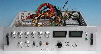 Photograph of the electronic circuitry of a lens power supply, created in a university workshop.  6 images.