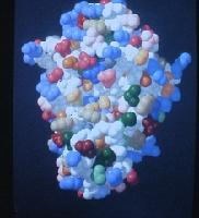 A set of computer generated images of molecules.  7 images.