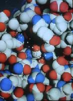 A set of computer generated images of molecules.  7 images.