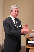 Photographs of the speeches and the opening ceremony of the Daniel Rutherford Building on the 4th September 2003 by Lord Sainsbury of Turville.  22 images.