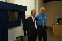 Photographs of the speeches and the opening ceremony of the Daniel Rutherford Building on the 4th September 2003 by Lord Sainsbury of Turville.  22 images.