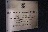 Photographs of the speeches and the opening ceremony of the Daniel Rutherford Building on the 4th September 2003 by Lord Sainsbury of Turville.  22 images.