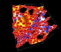 Computer generated images of molecular models that were created by Professor Mike Cates.  5 images.