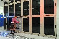 A set of images of the QCDOC supercomputer.  This is a computer used solely for calculations related to Quantum Chromodynamics.  It is owned by a collaboration of UK lattice physicists UKQCD, Columbia University, Brookhaven National Laboratory and IBM.  16 images.