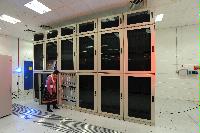 A set of images of the QCDOC supercomputer.  This is a computer used solely for calculations related to Quantum Chromodynamics.  It is owned by a collaboration of UK lattice physicists UKQCD, Columbia University, Brookhaven National Laboratory and IBM.  16 images.