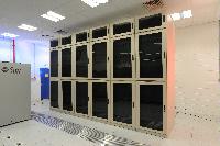 A set of images of the QCDOC supercomputer.  This is a computer used solely for calculations related to Quantum Chromodynamics.  It is owned by a collaboration of UK lattice physicists UKQCD, Columbia University, Brookhaven National Laboratory and IBM.  16 images.