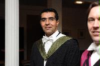 Photographs of graduates at the EPCC graduations in the eScience Centre, on the 25th of November 2009.